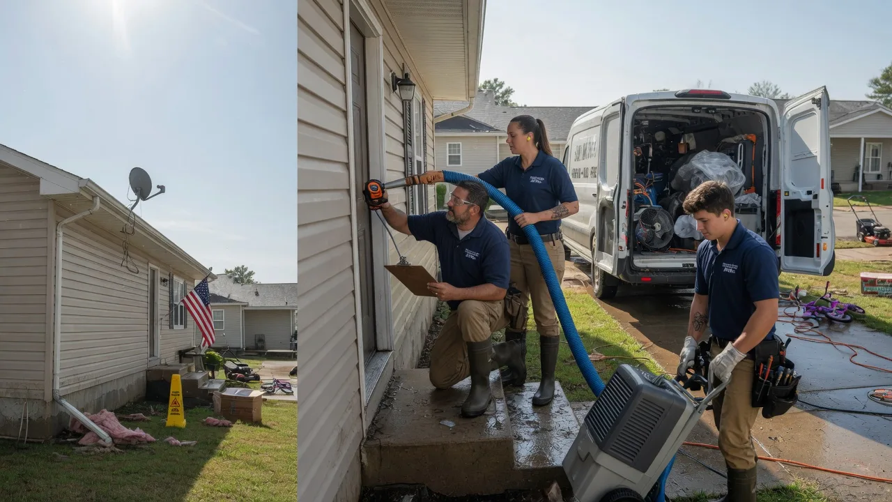Ceiling Water Damage Restoration in Chester, NE near me